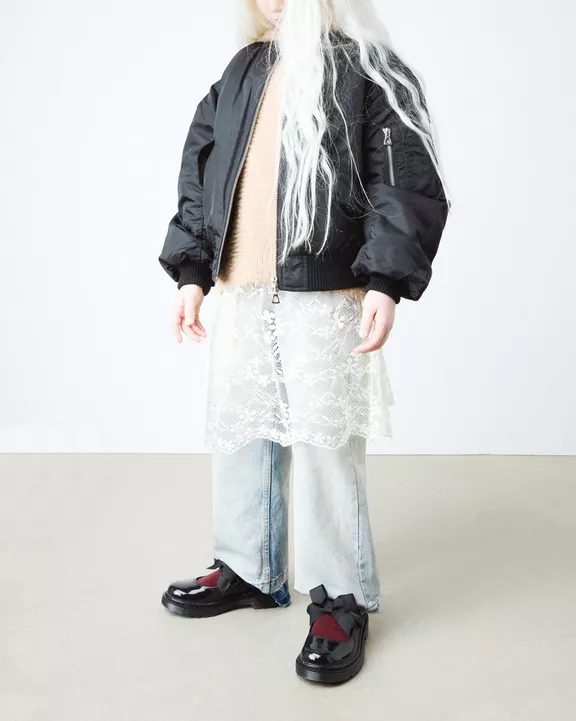 Junior Maccy II Patent Leather Mary Jane Shoes