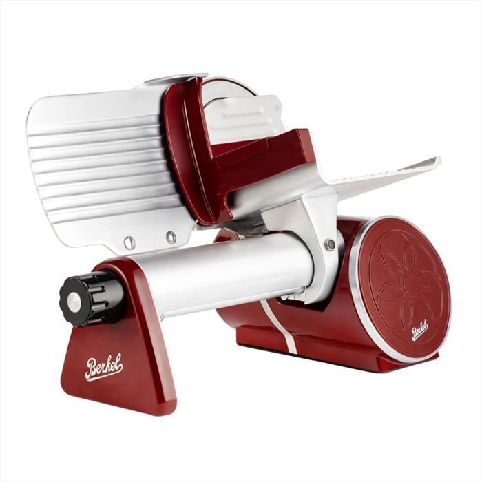 BERKEL - AFFETTATRICE LAMA DIAM.17CM ICON LINE-Rossa/Argento
