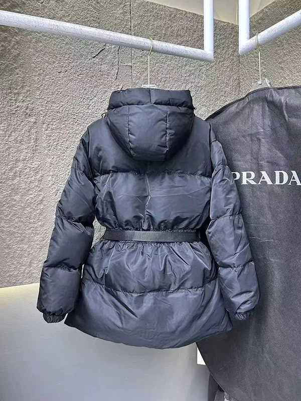 Ant waist hooded down jacket WT-813067
