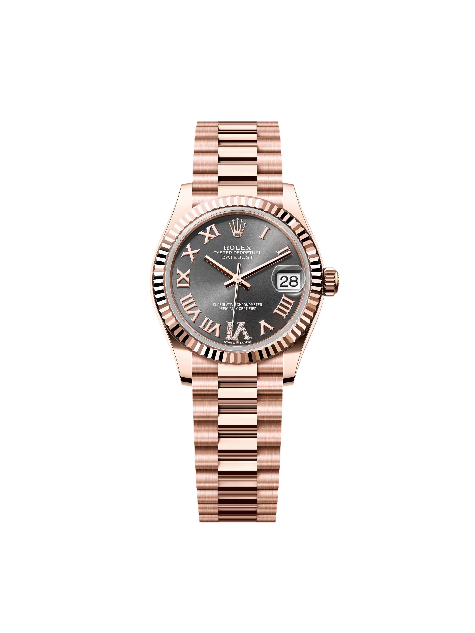 Rolex Datejust m278275-0033 Slate Dial 31mm
