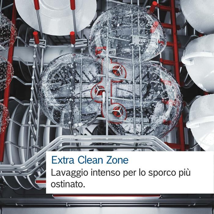 BOSCH - Lavastoviglie SMS6ECC12E Classe A 14 Coperti-Acciaio nero anti-impronta