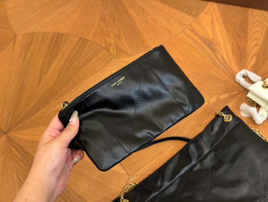 9.8″x13.0″ Chains Leather Woman’s Handbag BB-921111