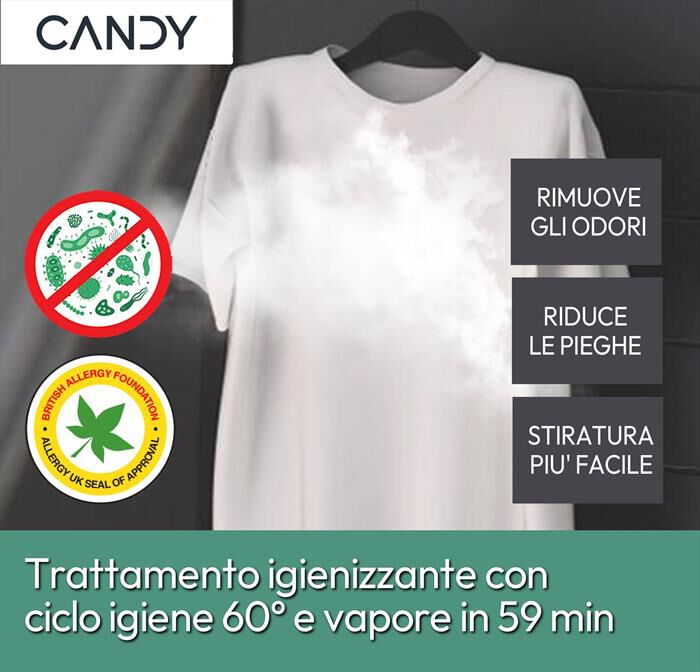 CANDY - Lavatrice BR 26SSB6G-S 6 Kg Classe A-Antracite