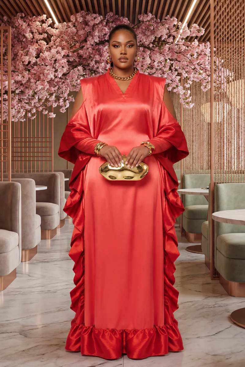 Raw Silk Royale Boubou