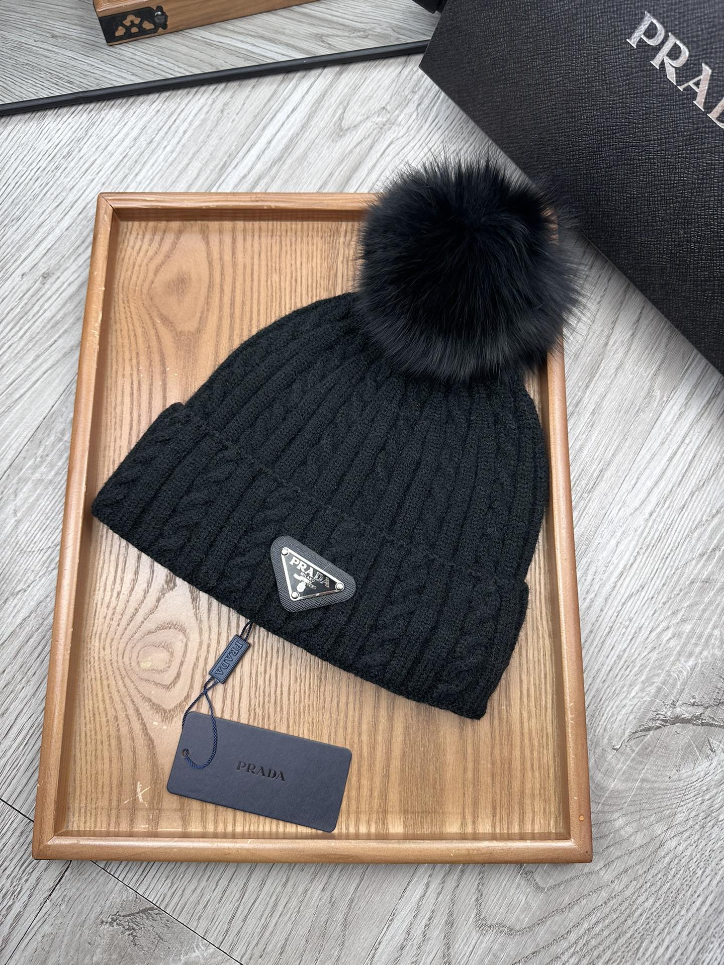 Fashion Knitte Cotton hat For winter MZ-916189