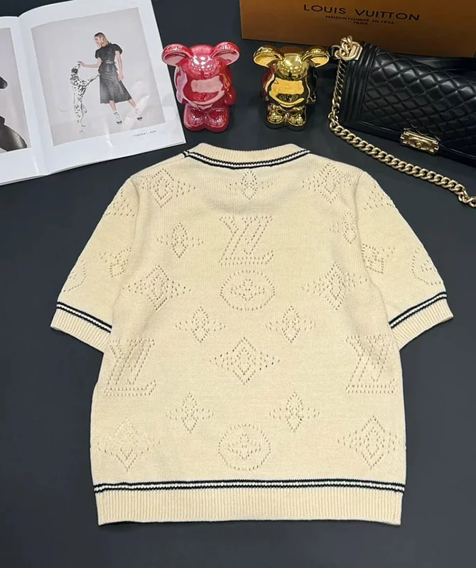 Round neck knit short sleeve TX-9170184