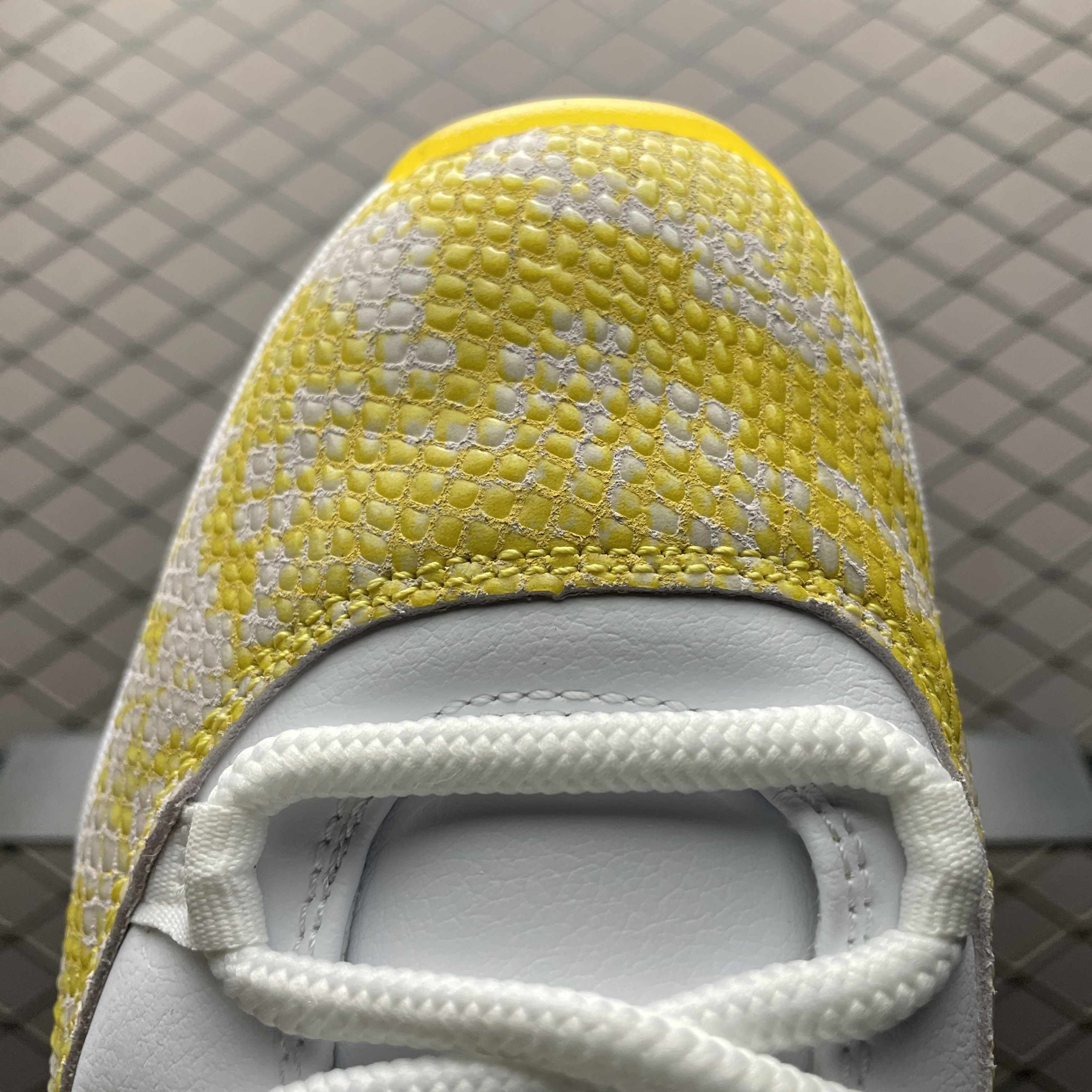 JRD 11 Retro Low Yellow Snakeskin AH7860-107