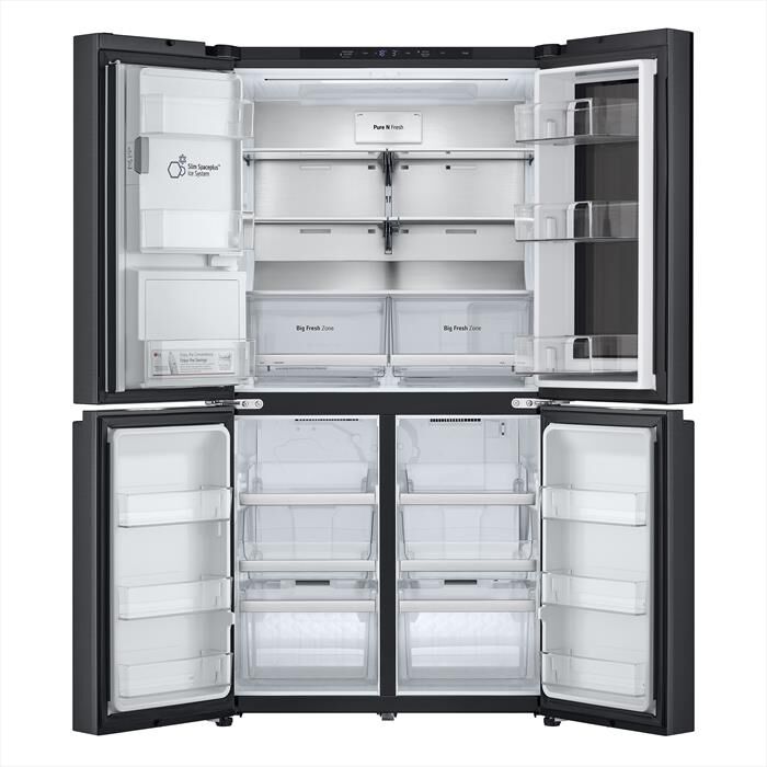 LG - Frigorifero 4 porte GMG960EVJE Classe E 638L-Black
