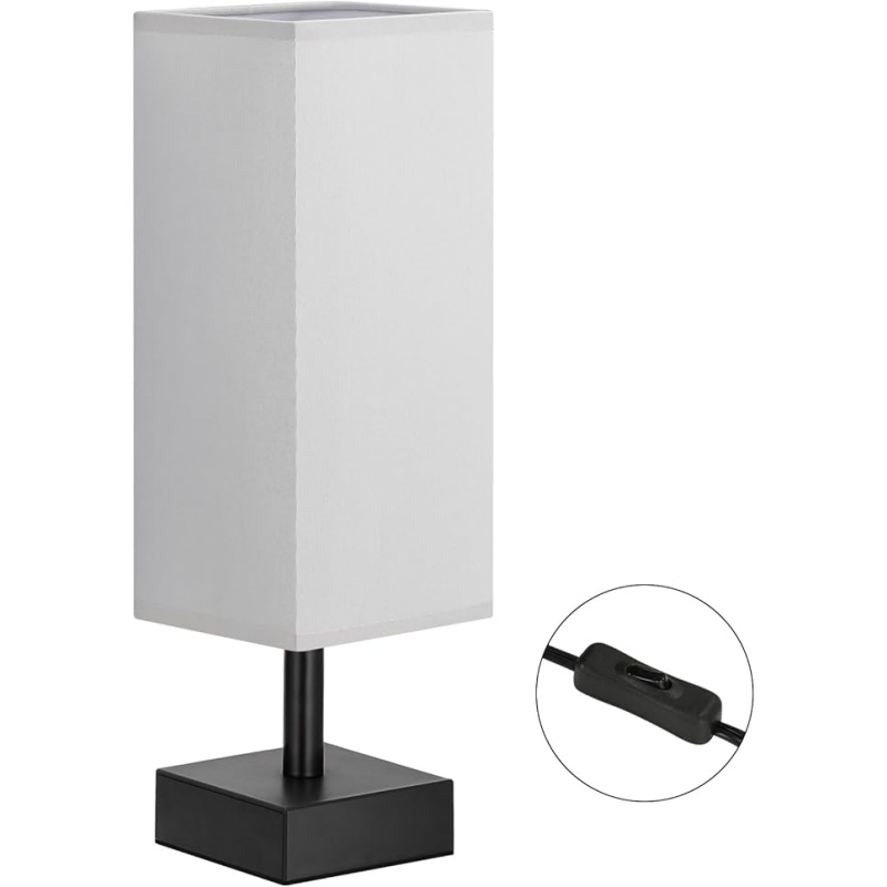 White Small Table Lamp