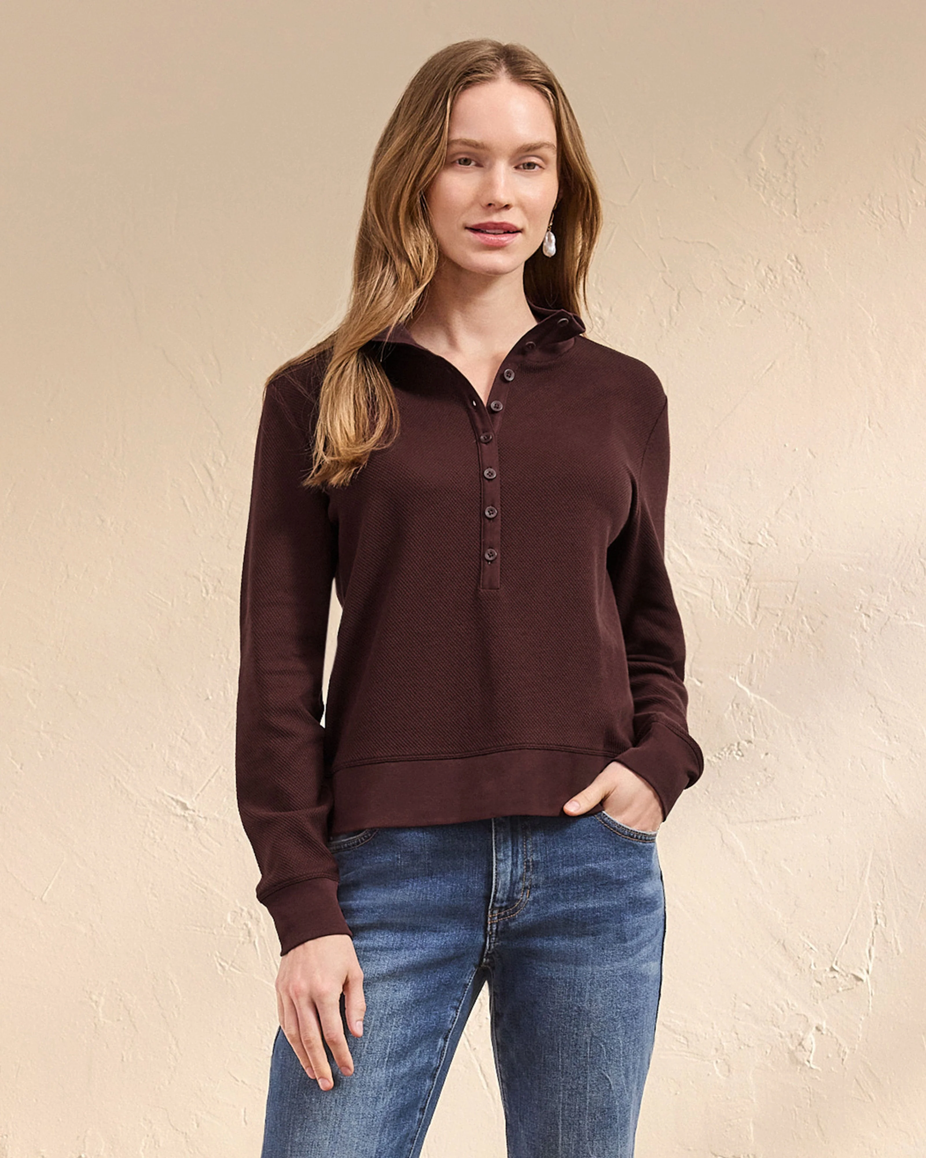 Nonchalant Henley