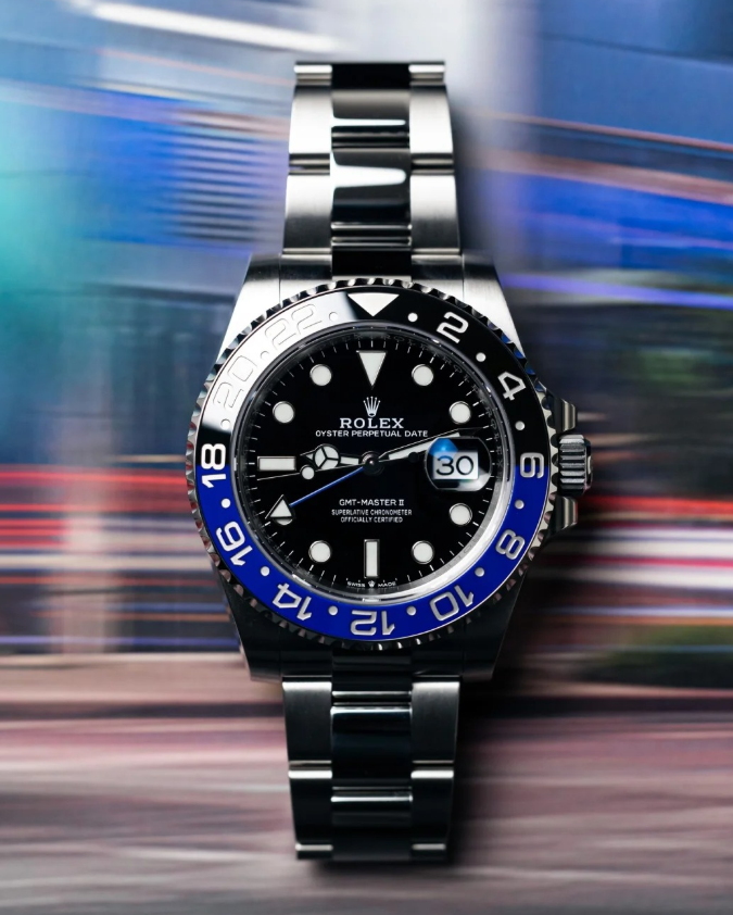 Rolex GMT Master ll Batman Oyster Bracelet Men's Watch M126710BLNR-0003