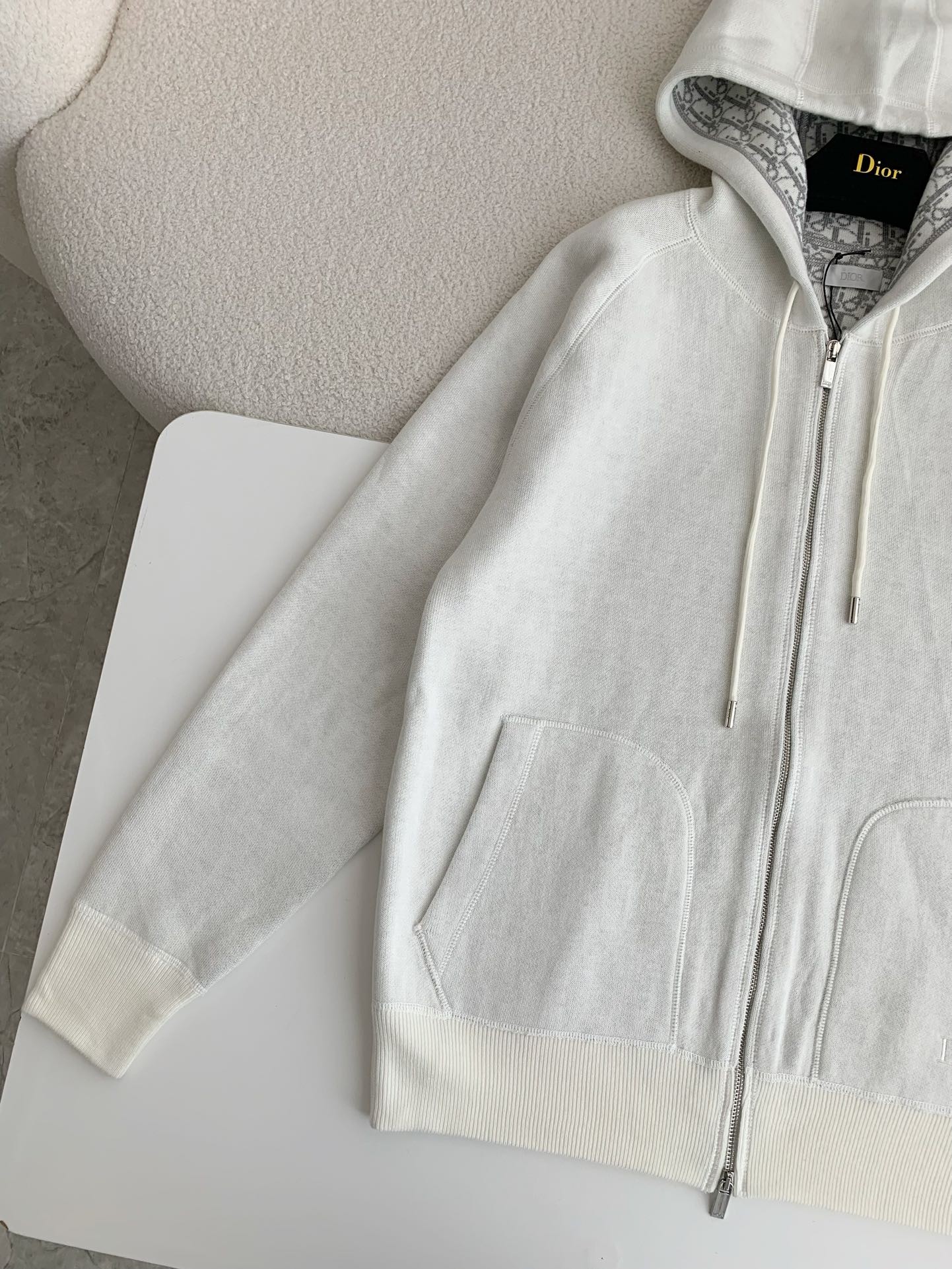 DR Internally printed full-motion sweatshirt