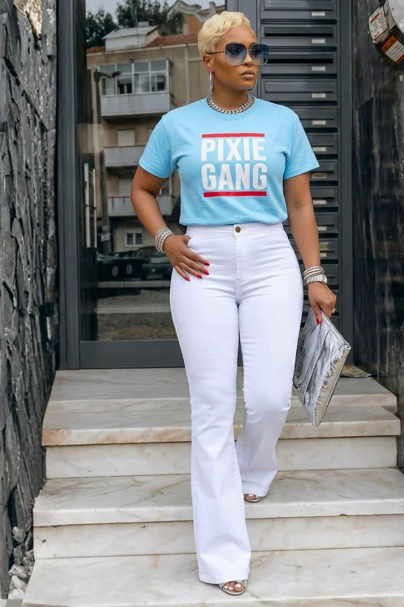 Pixie Gang T-shirt (Sky Blu.)