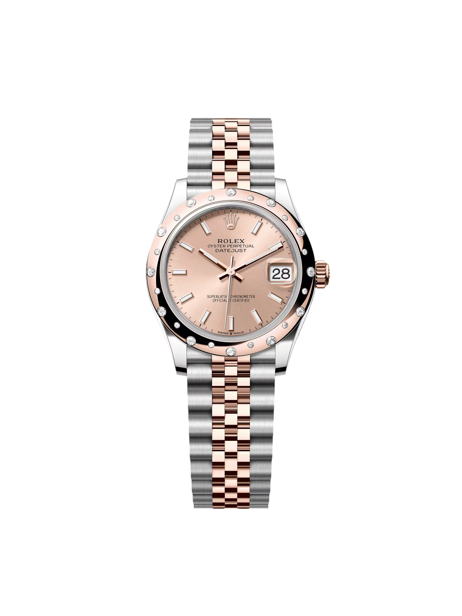 Rolex Datejust m278341 Rosé Dial 31mm