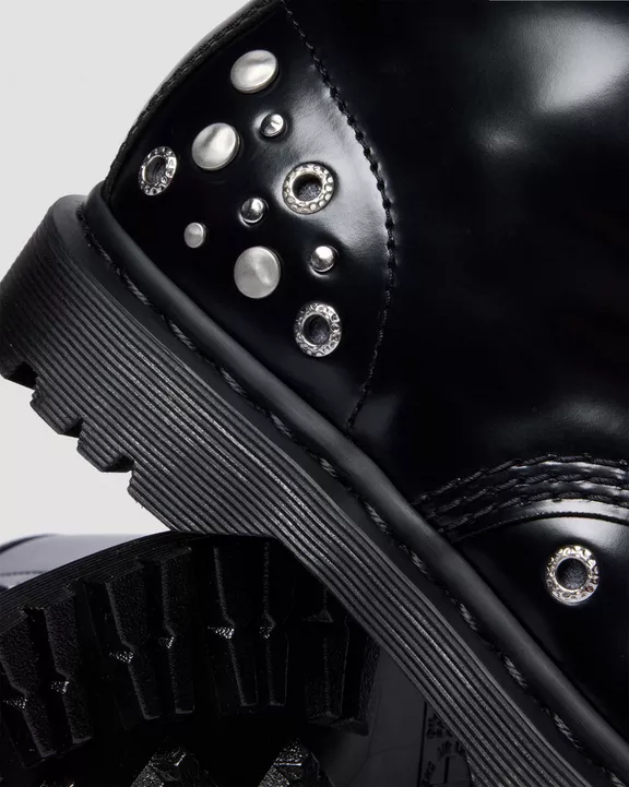 1460 STUDDED BUTTERO LEATHER BOOTS