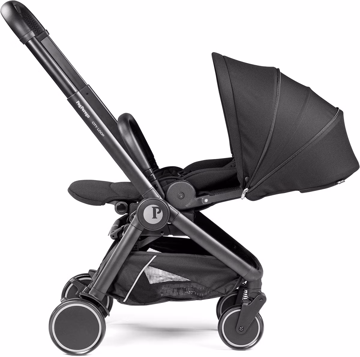 PEG City Loop Stroller Bundle - Black / True Black