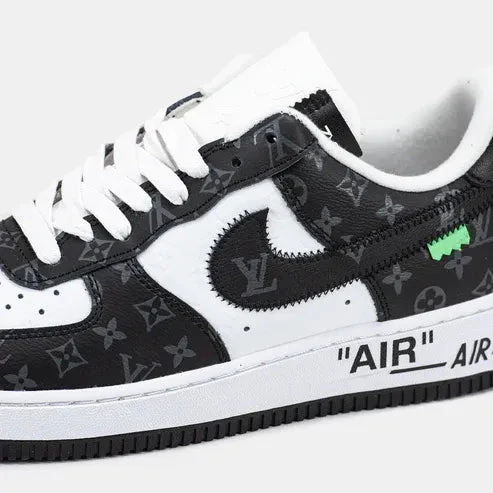 L.V x NK Air Force 1 Low ‘Virgil Abloh – Black White Monogram’