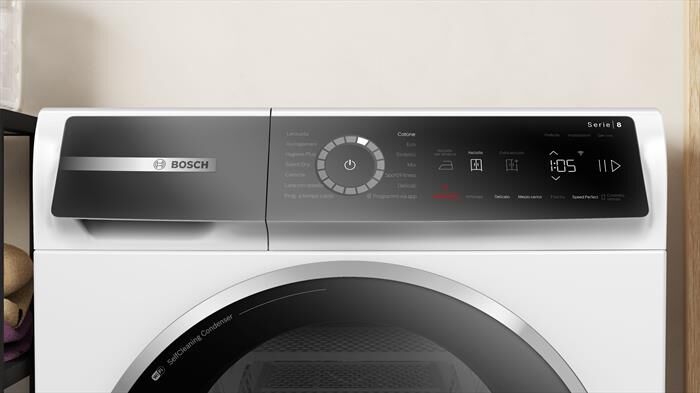 BOSCH - Asciugatrice WQB246D0II 9Kg Classe B-Bianco