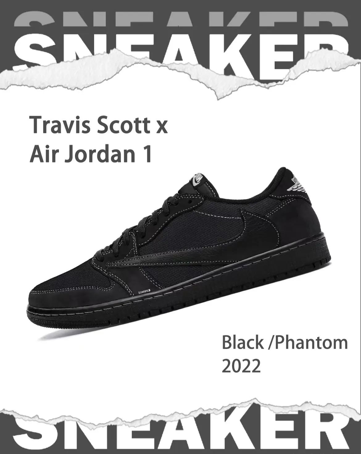 【人気急上昇で入手困難!】Travis Scott x Nike Air Jordan 1 Low OG SP