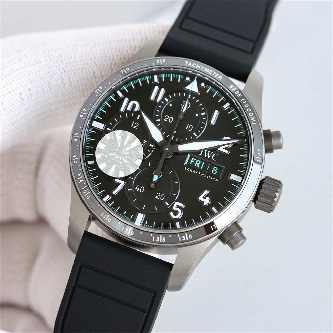 IWC Pilot IW388306 Replica – High Performance Chronograph Ceramic Bezel 41mm