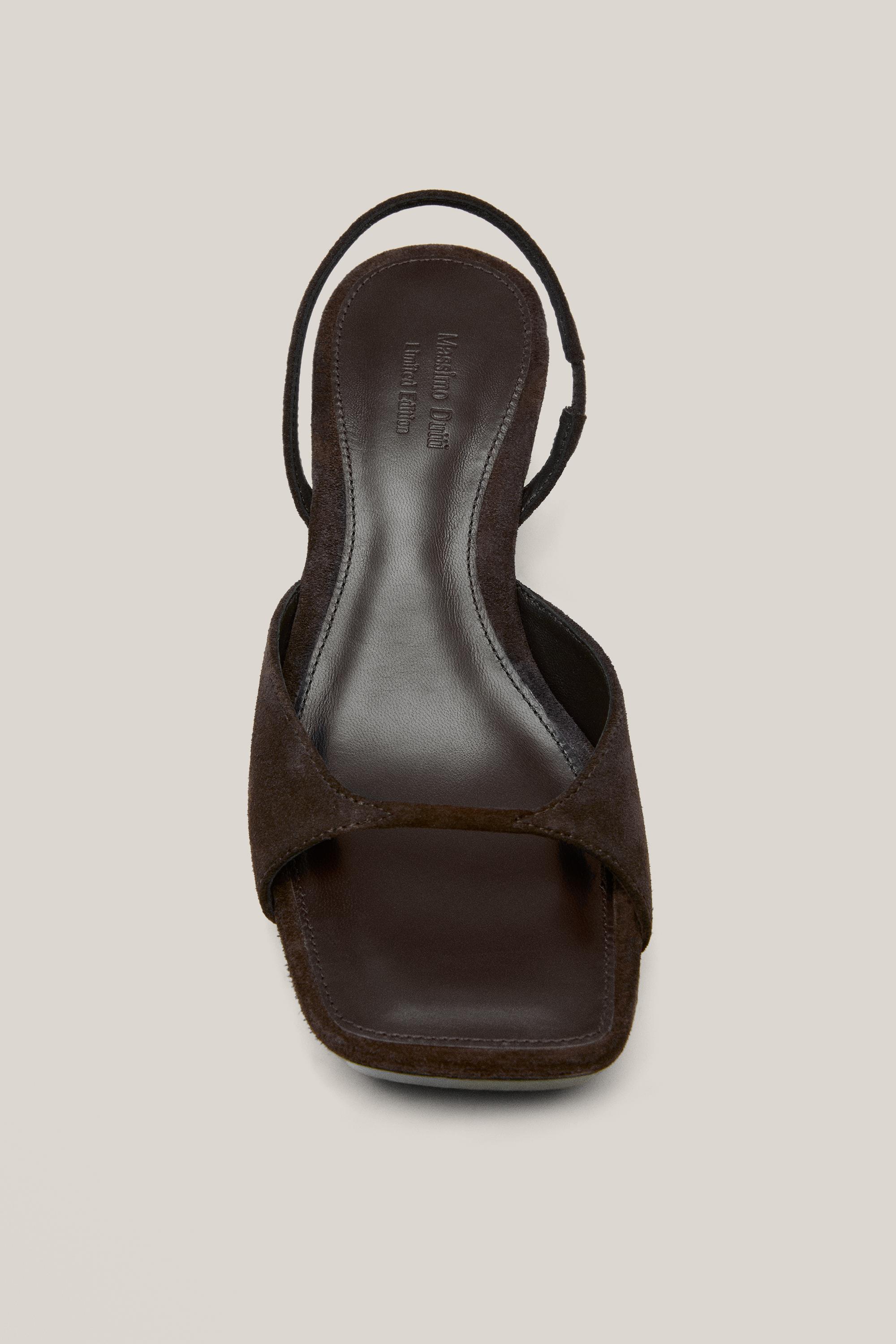 Sandalia tacón madera - Edición limitada