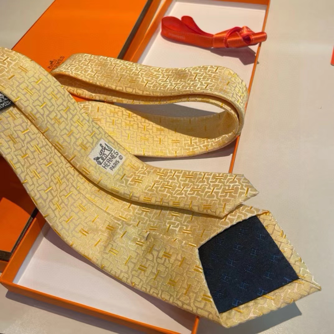 Fashion Top Quality Yellow Necktie LD-861002