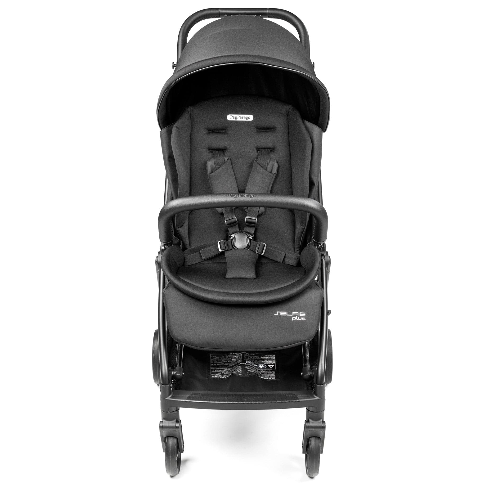 PEG Selfie Plus Compact Stroller - True Black