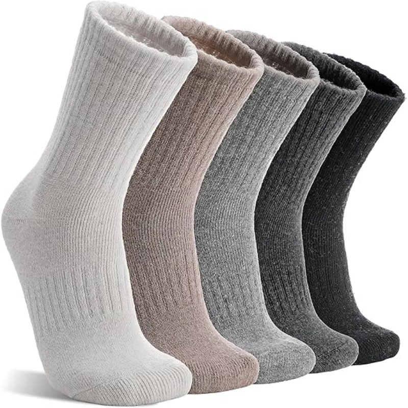 5 Pairs Womens Merino Wool Socks