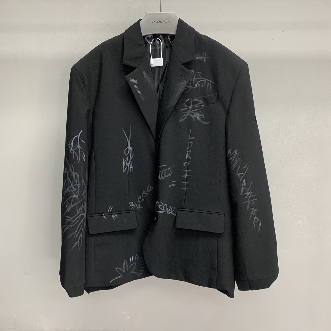 BLCG graffiti jacket
