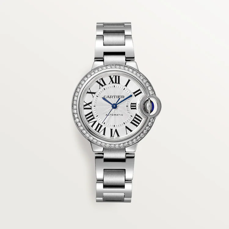 Cartier BALLON BLEU Diamond Watch 33mm