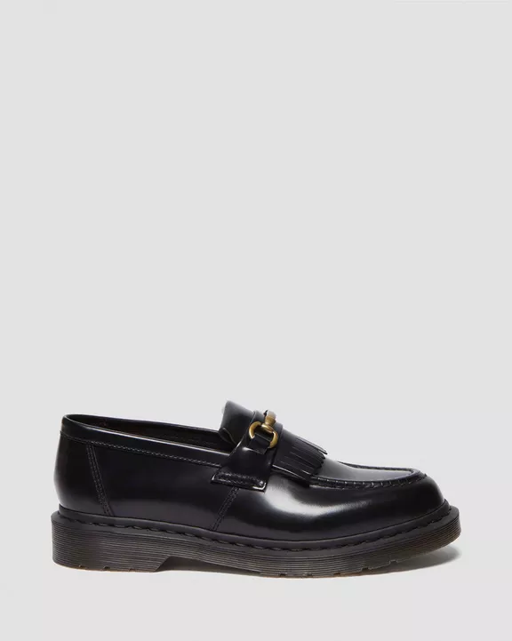 Adrian Snaffle Smooth Leather Tassel Loafers