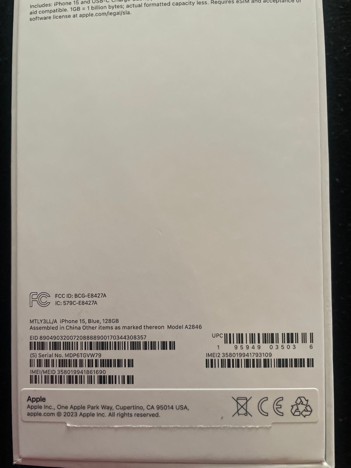 iPhone 15 6R87