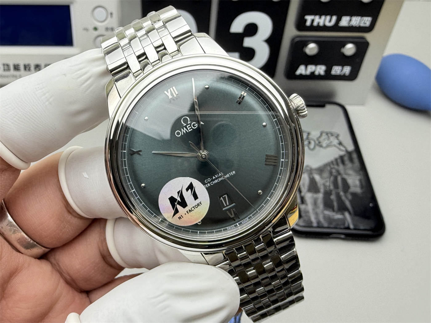 Omega De Ville 434.10.40.20.10.001 Replica – Classic 40mm Dress Watch
