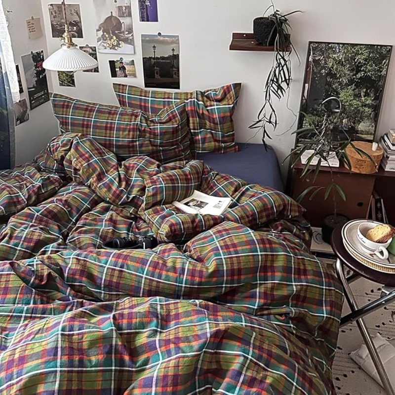 Buffalo Plaid Duvet Cover Queen