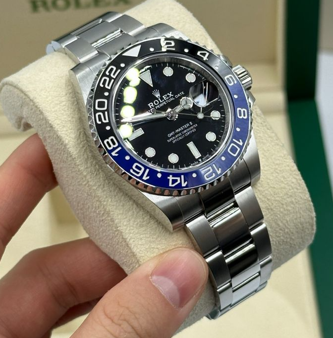 Rolex GMT Master ll Batman Oyster Bracelet Men's Watch M126710BLNR-0003