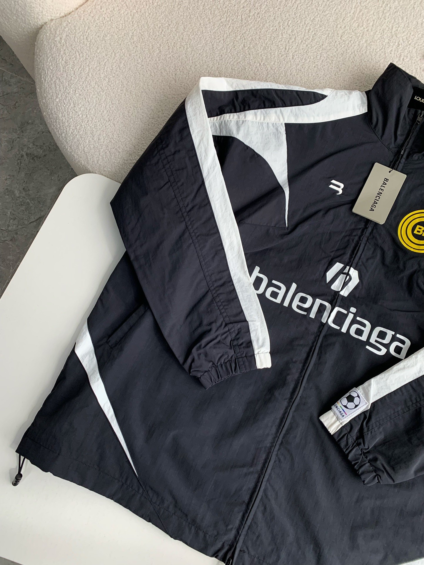 BLCG patchwork team jacket