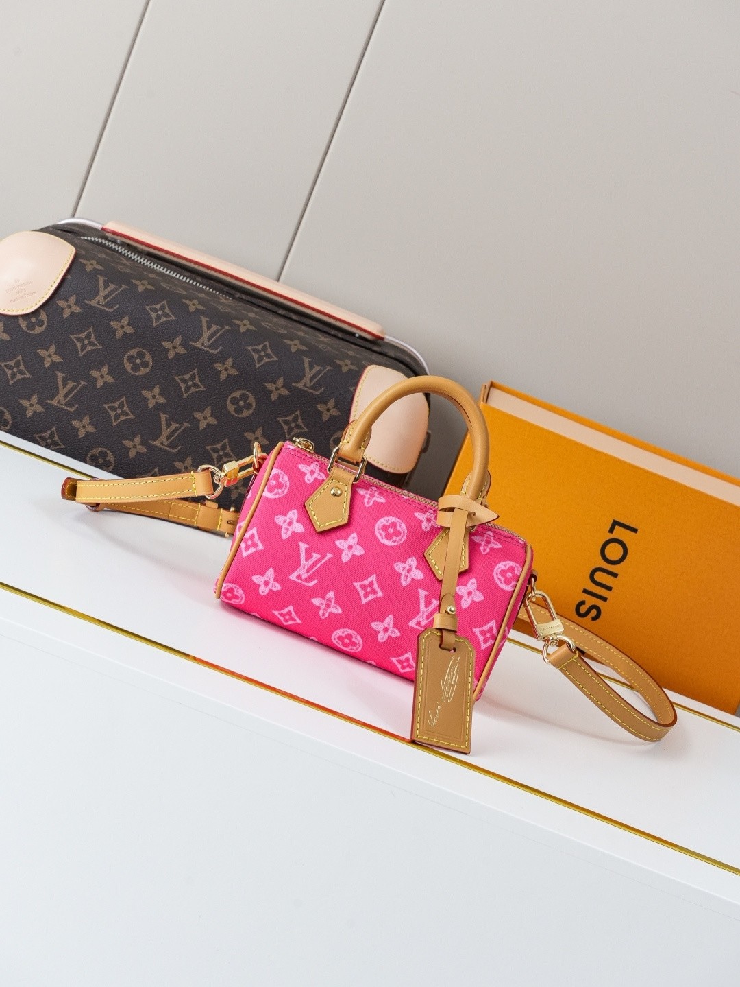 LV NANO SPEEDY M28322/M27610/M28323 16x10x7.5cm（Multiple colors）