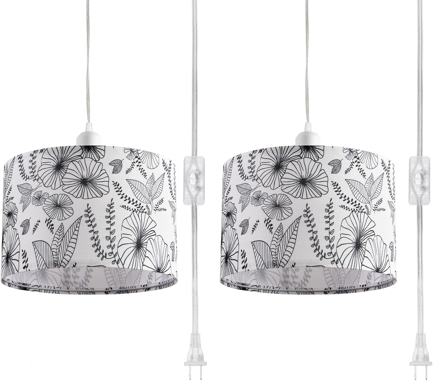 LUMISCAPE 2 Pack Plug in Pendant Light