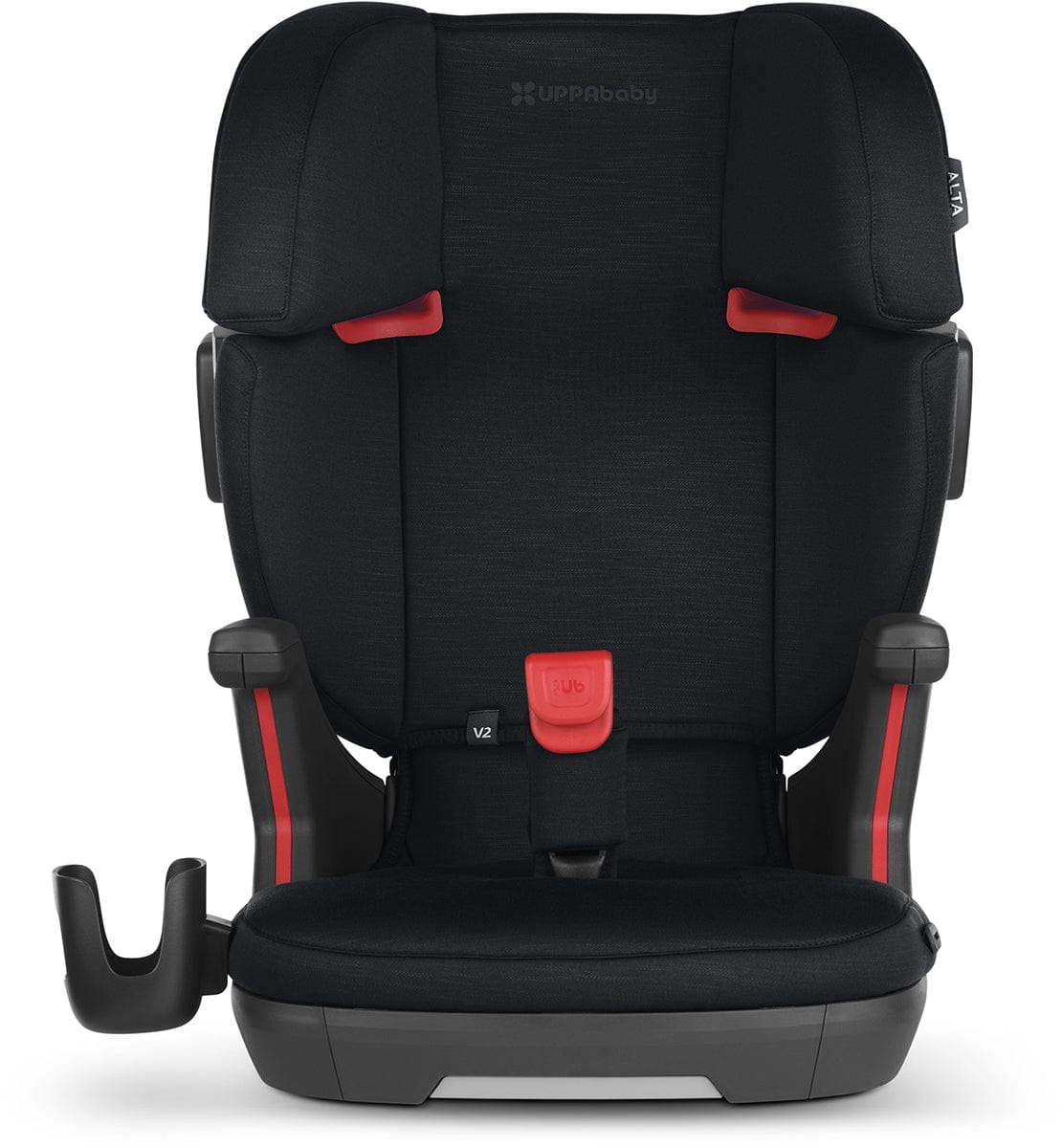 UPPAbaby Alta V2 Belt Positioning Booster Car Seat - Jake (Black Melange)