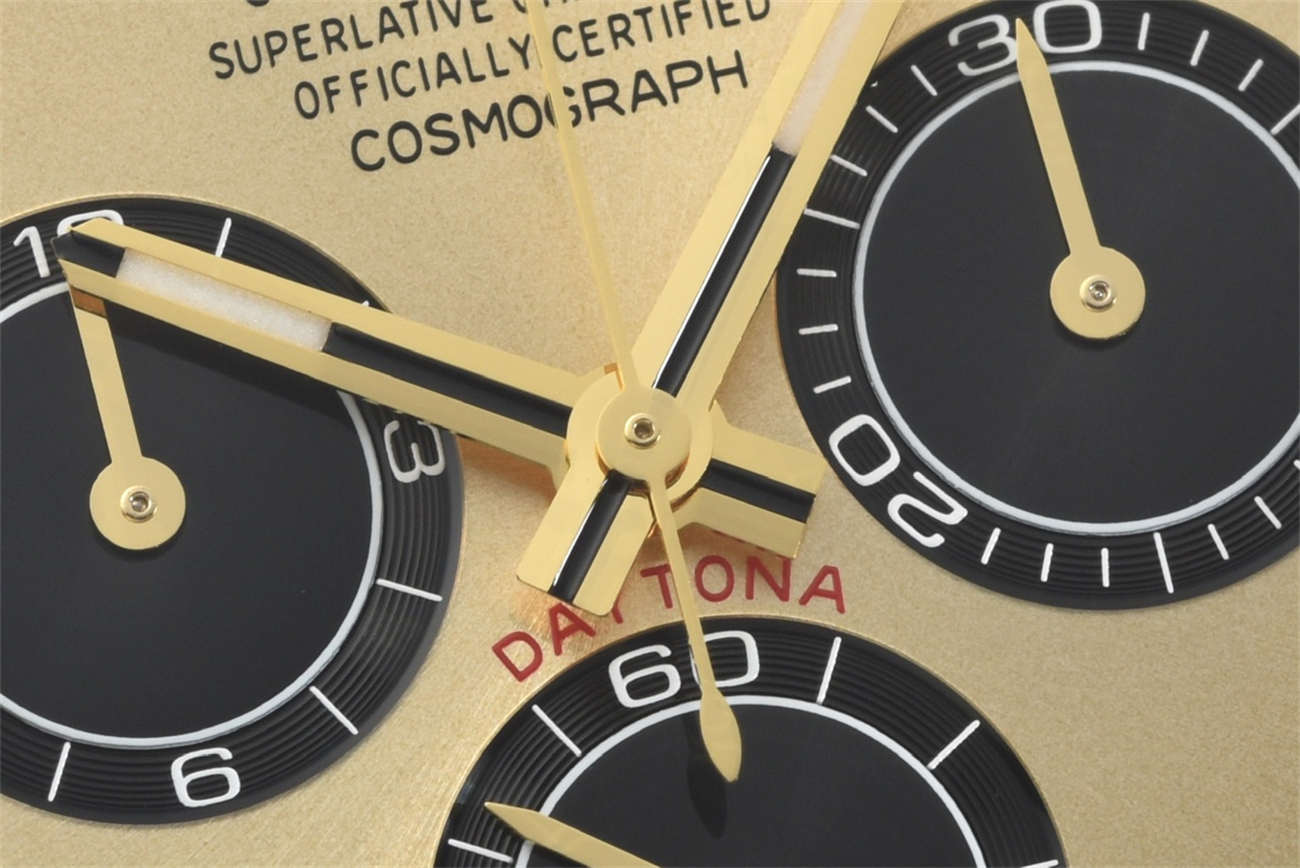 Rolex Daytona 126508 Replica – Clean Factory 18K Yellow Gold Black Dial