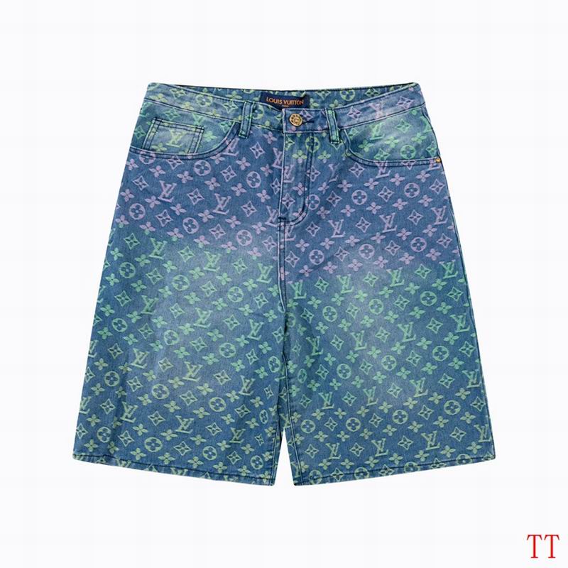 LV Jean shorts