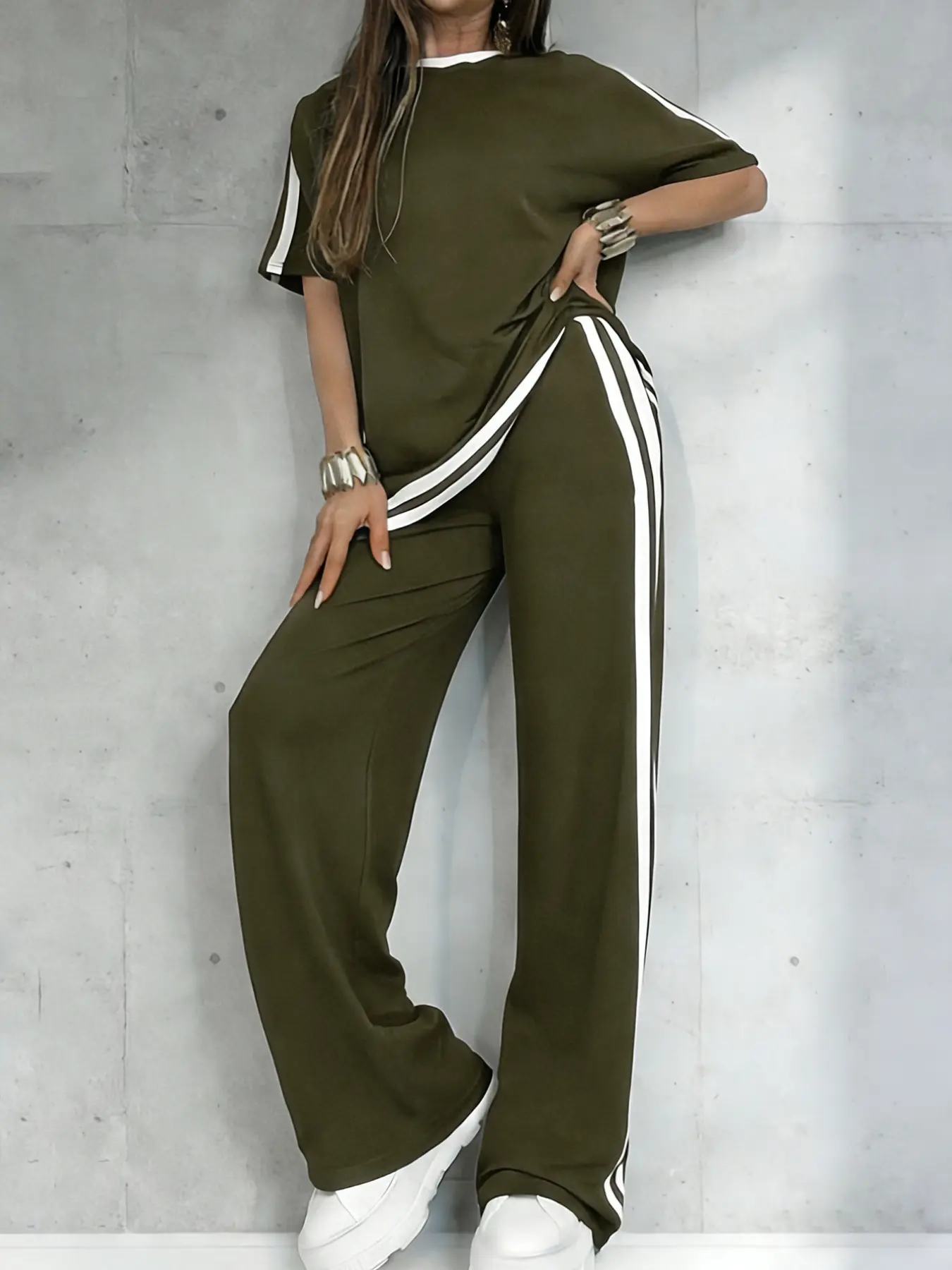 Women's Casual Athleisure Sportswear Set