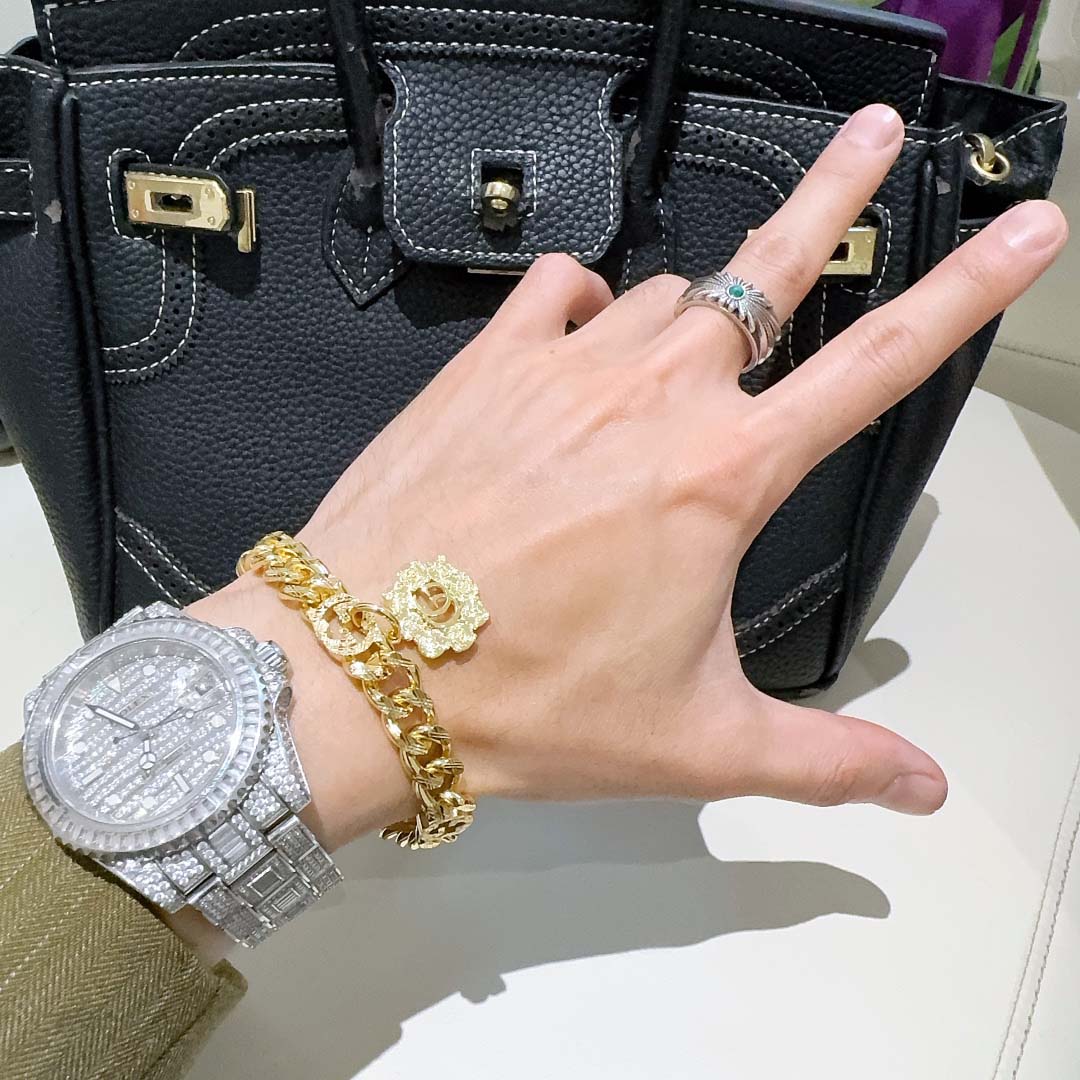 Golden Chain Bracelet GGSL-9110010