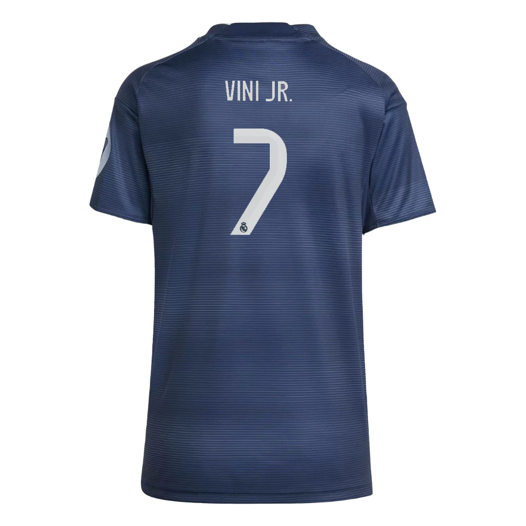 adidas Women's Real Madrid Vini Jr. Away Jersey 25/26 (Legend Ink)