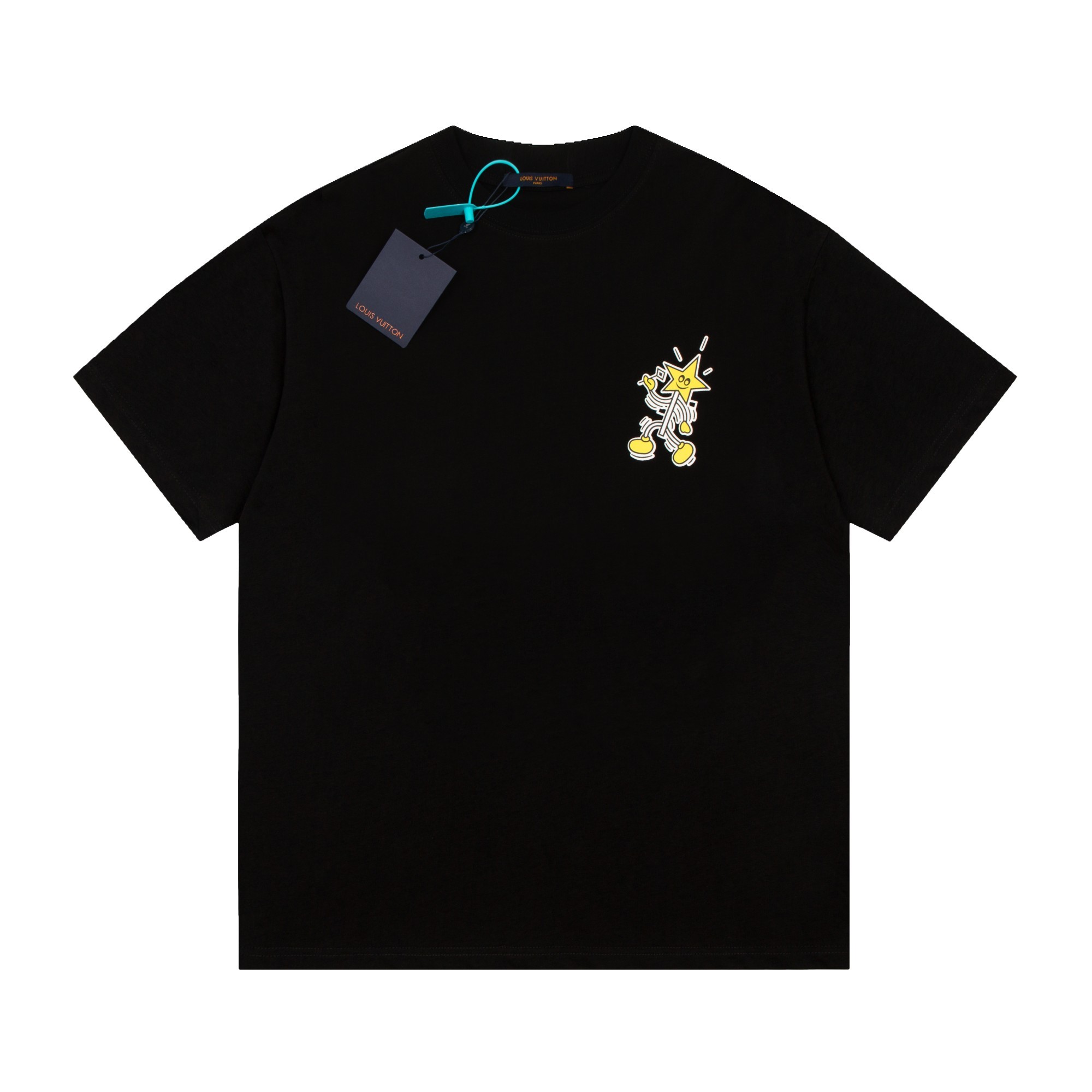 LV 23ss magic wand foam T-shirt series