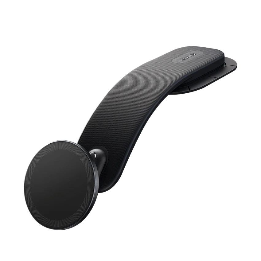 Anker Nano Car Mount (Magnetic, Detachable Pad) and Anker 323 Charger (52.5W) with USB-C to USB-C cable