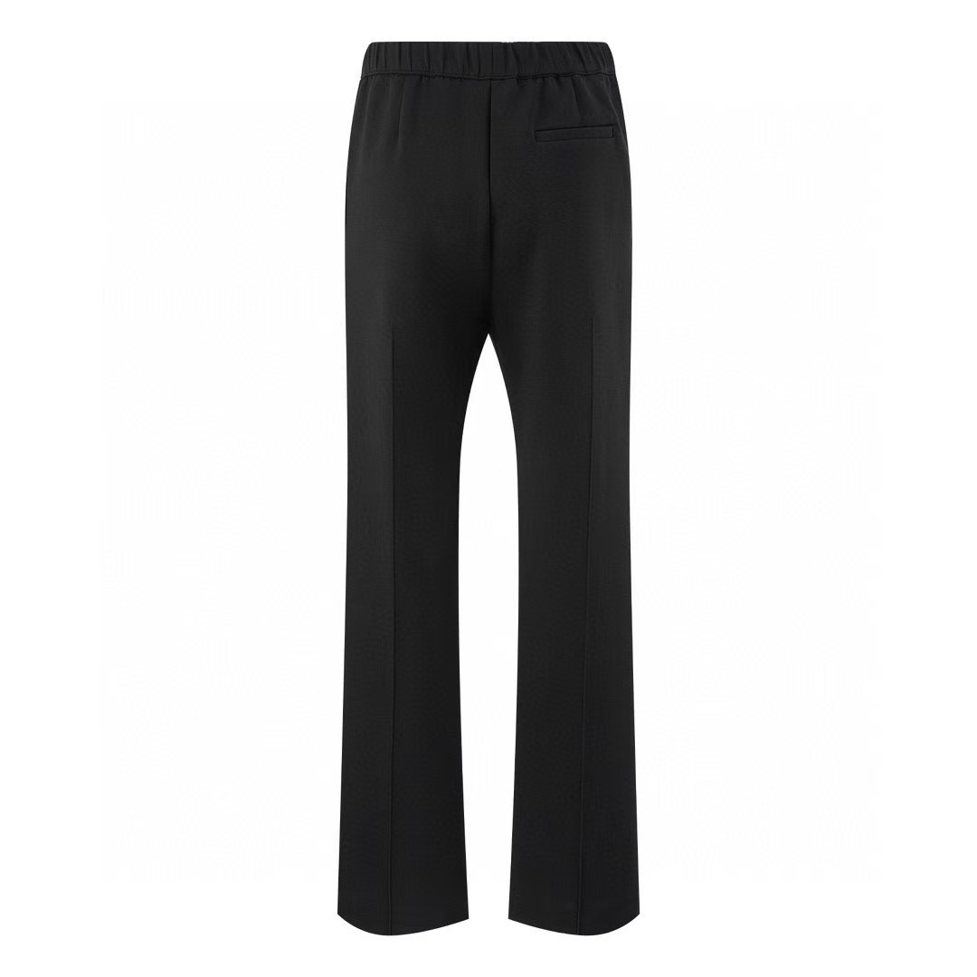 LV Embroidery space cotton trousers
