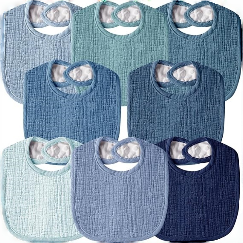 CLOUDBABY-BIB Muslin Baby Bibs for Unisex Boys Girls