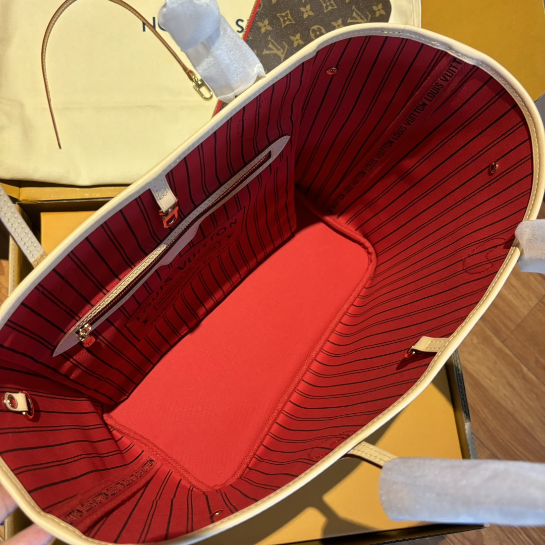 Louis Vuitton Neverfull MM Women Shoulder Bags M46987