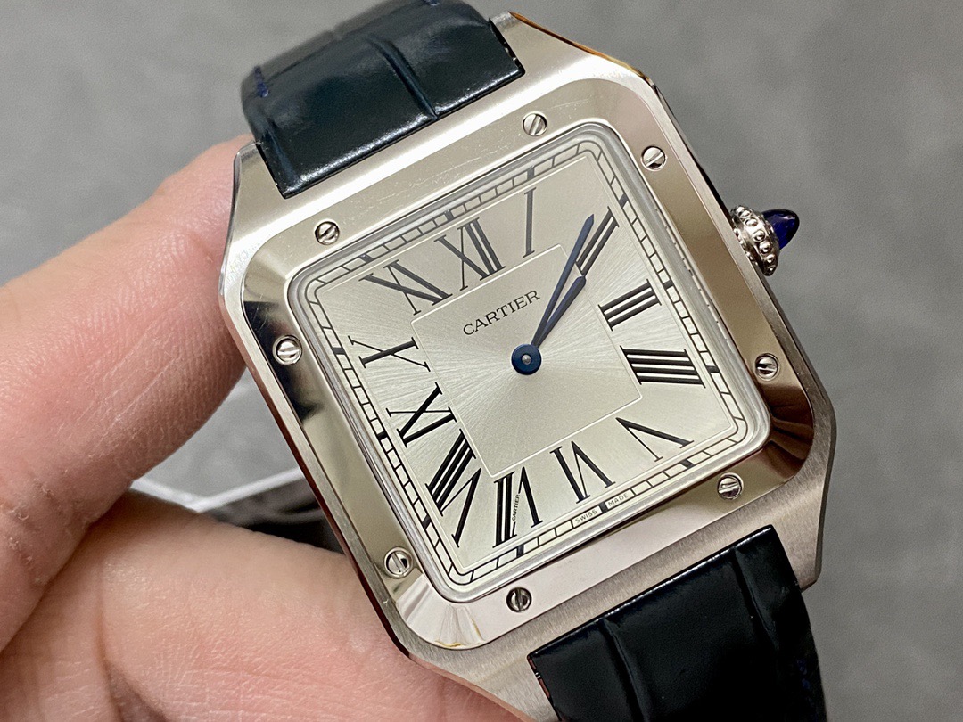[Super Clone] Cartier Cartier Santos. Dumont Collection 43.5*31.4mm  WGSA0032